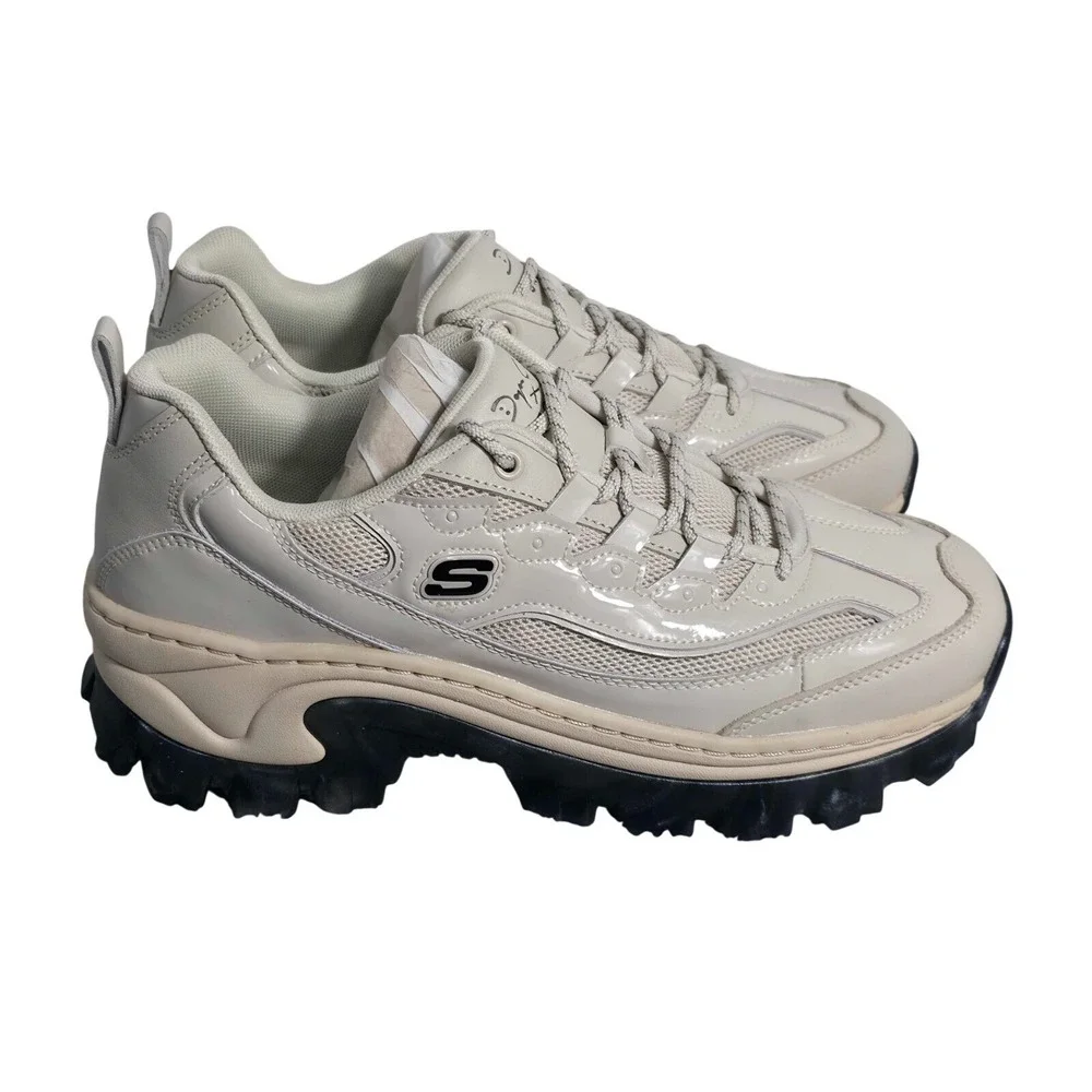 Skechers x Doja‎ Cat Hi-Ryze Doja'Lite Shine Shoes Womens Size 10 Off White New